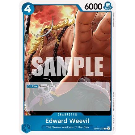 Edward Weevil (EB01-023) - Extra Booster: Memorial Collection Foil