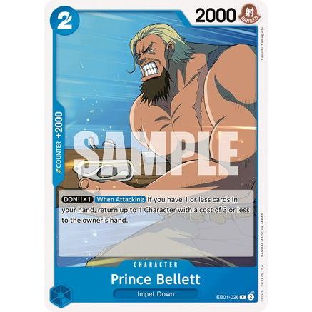 Prince Bellett (EB01-026) - Extra Booster: Memorial Collection