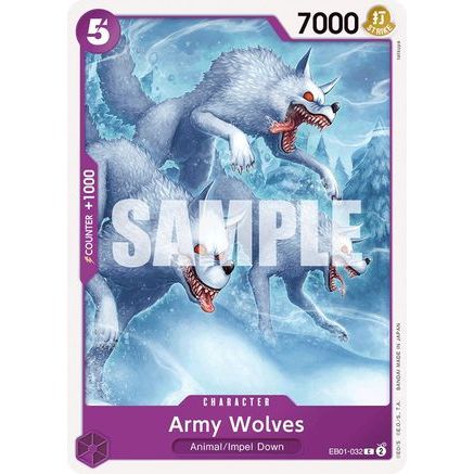 Army Wolves (EB01-032) - Extra Booster: Memorial Collection
