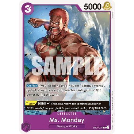 Ms. Monday (EB01-035) - Extra Booster: Memorial Collection