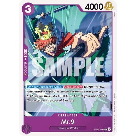 Mr. 9 (EB01-037) - Extra Booster: Memorial Collection