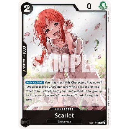 Scarlet (EB01-042) - Extra Booster: Memorial Collection Foil