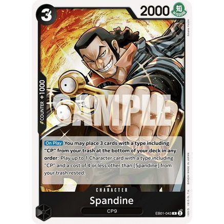 Spandine (EB01-043) - Extra Booster: Memorial Collection Foil