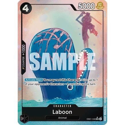 Laboon (048) (Alternate Art) (EB01-048) - Extra Booster: Memorial Collection Foil