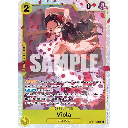 Viola (EB01-052) - Extra Booster: Memorial Collection Foil