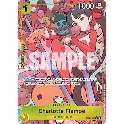 Charlotte Flampe (Alternate Art) (EB01-056) - Extra Booster: Memorial Collection Foil