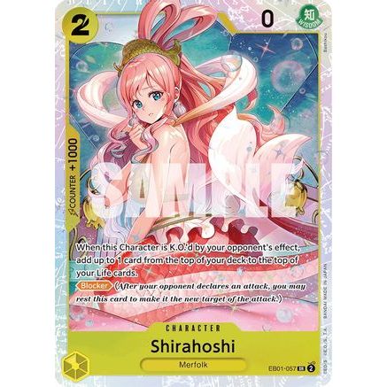 Shirahoshi (EB01-057) - Extra Booster: Memorial Collection Foil