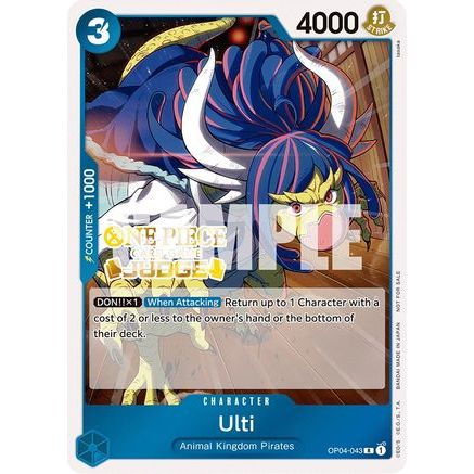 Ulti (Judge Pack Vol. 3) (OP04-043) - One Piece Promotion Cards Foil