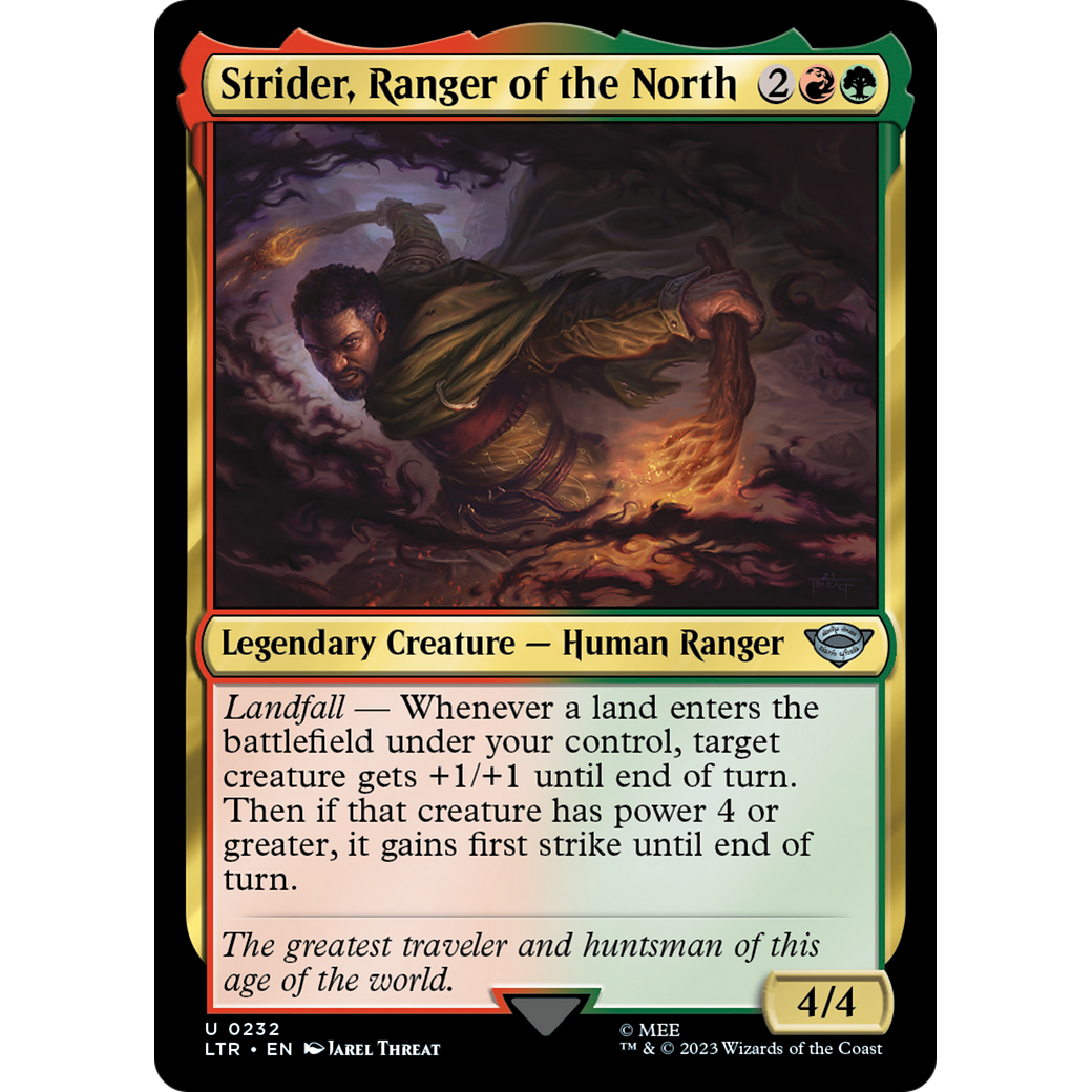 Strider, Ranger of the North (LTR-232) - The Lord of the Rings: Tales of Middle-earth
