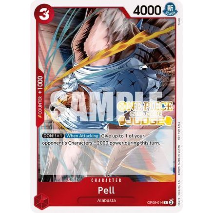 Pell (Judge Pack Vol. 3) (OP05-014) - One Piece Promotion Cards Foil