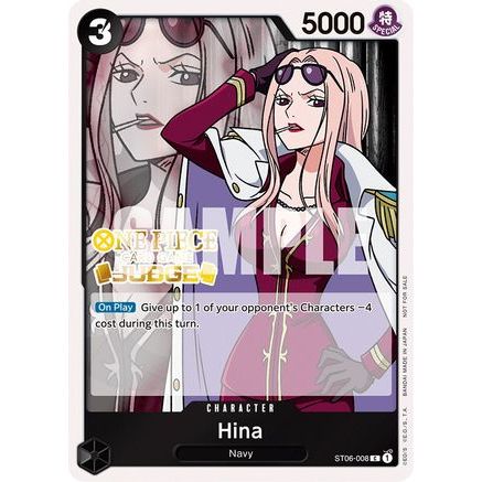 Hina (Judge Pack Vol. 3) (ST06-008) - One Piece Promotion Cards Foil