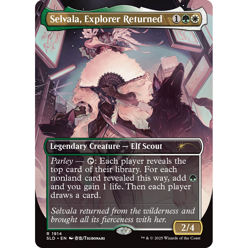 Selvala, Explorer Returned (SLD-1914) - Secret Lair Drop (Borderless)
