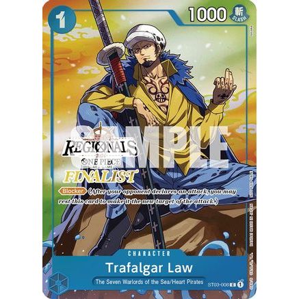Trafalgar Law (Offline Regional 2024 Vol. 2) [Finalist] (ST03-008) - One Piece Promotion Cards Foil