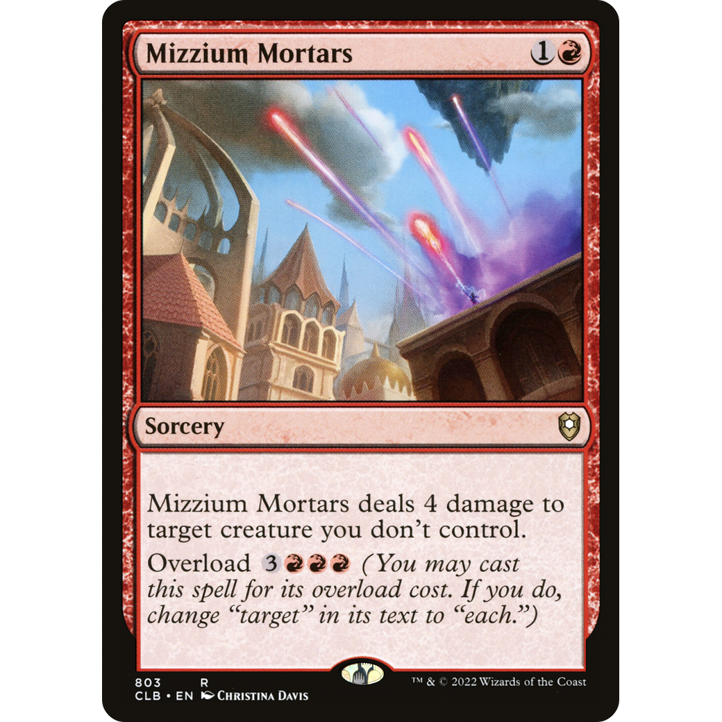 Mizzium Mortars (CLB-803) - Commander Legends: Battle for Baldur's Gate