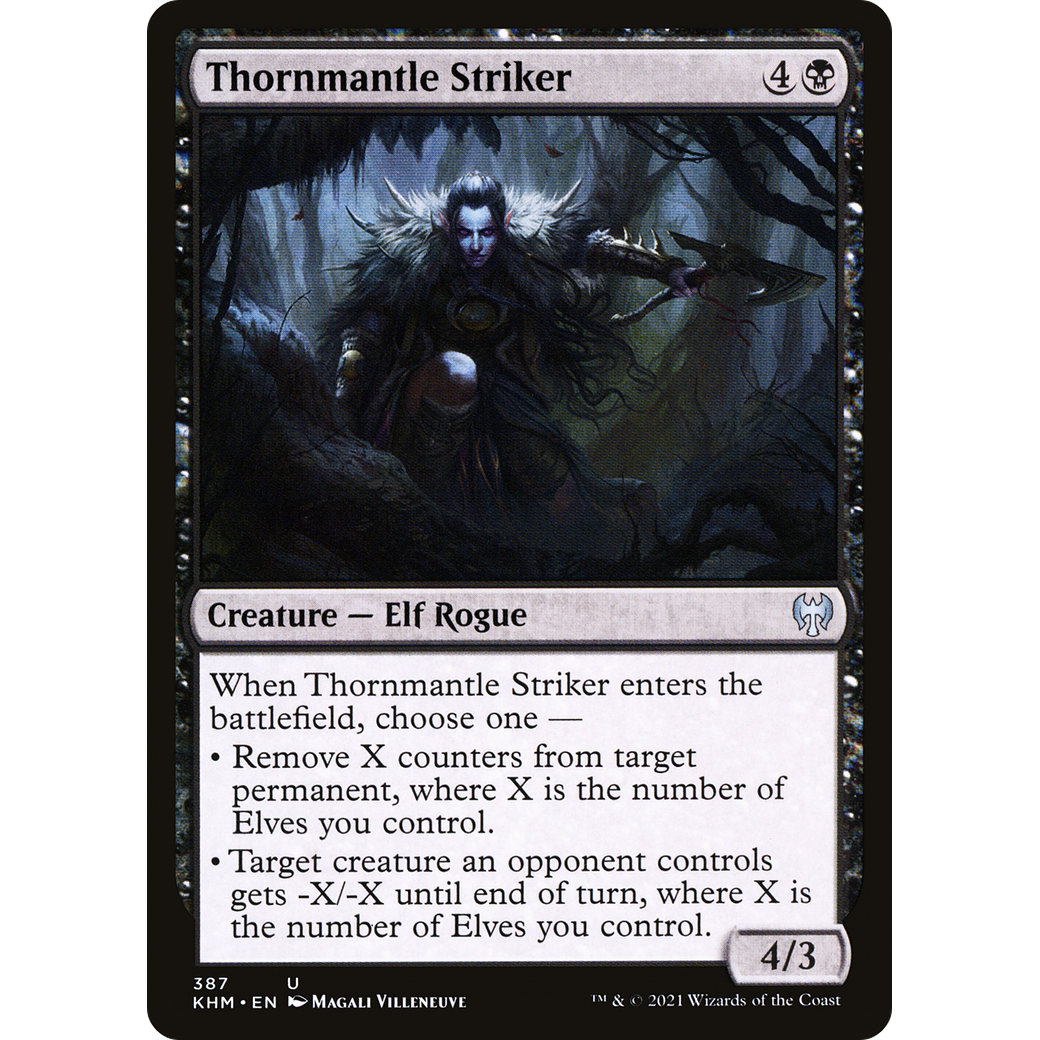 Thornmantle Striker (KHM-387) - Kaldheim