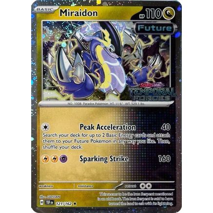 Miraidon - 121/162 (Cosmos Holo) (Best Buy) 121 - Miscellaneous Cards & Products Holofoil