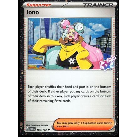 Iono - 185/193 (Cosmo Foil) 185 - Miscellaneous Cards & Products Holofoil