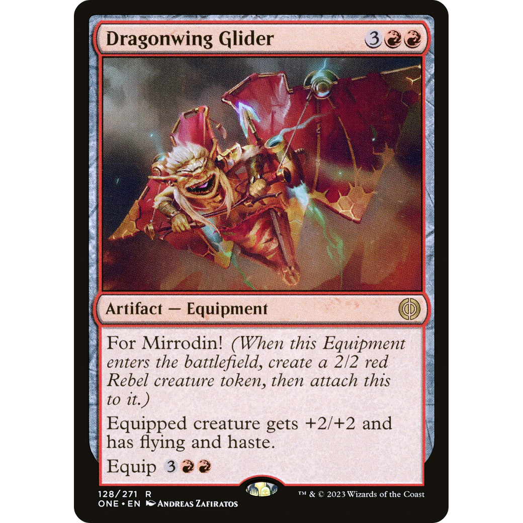 Dragonwing Glider (ONE-128) - Phyrexia: All Will Be One