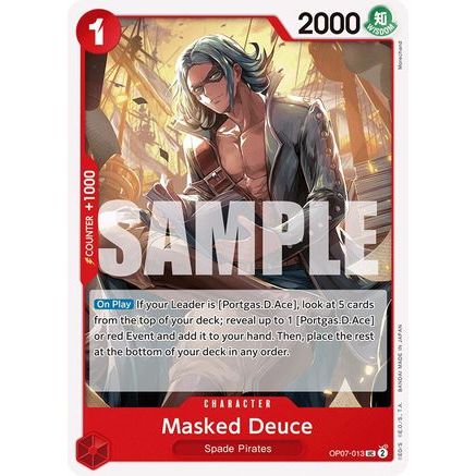 Masked Deuce (OP07-013) - 500 Years in the Future
