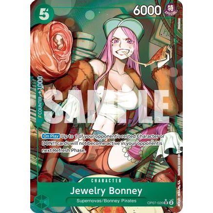 Jewelry Bonney (026) (Parallel) (OP07-026) - 500 Years in the Future Foil