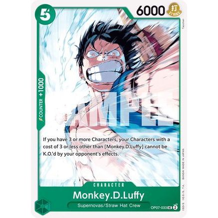 Monkey.D.Luffy (033) (OP07-033) - 500 Years in the Future
