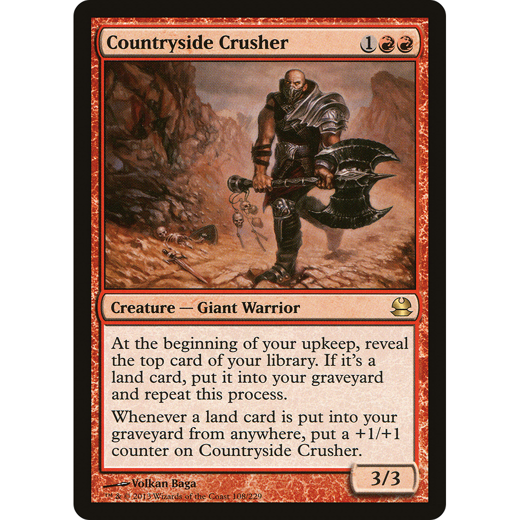 Countryside Crusher (MMA-108) - Modern Masters Foil