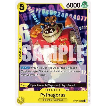 Pythagoras (OP07-105) - 500 Years in the Future