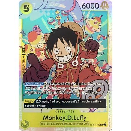 Monkey.D.Luffy (109) (OP07-109) - 500 Years in the Future Foil