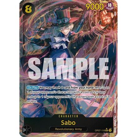 Sabo (Parallel) (OP07-118) - 500 Years in the Future Foil