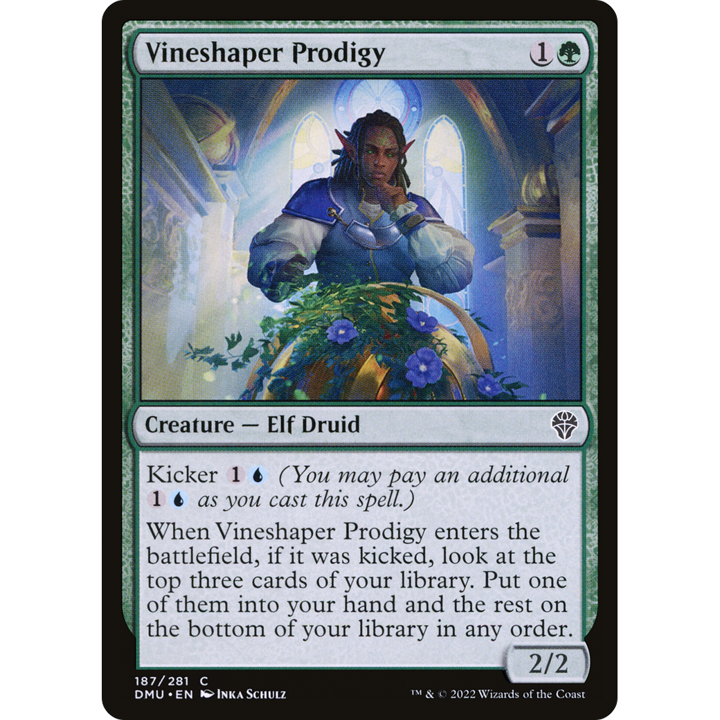 Vineshaper Prodigy (DMU-187) - Dominaria United