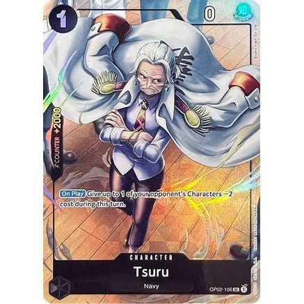 Tsuru (Premium Card Collection -Best Selection Vol. 1-) (OP02-106) - One Piece Promotion Cards Foil