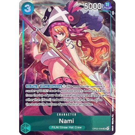 Nami (Premium Card Collection -Best Selection Vol. 1-) (OP02-036) - One Piece Promotion Cards Foil