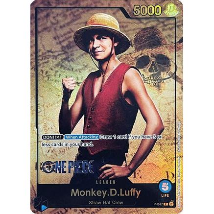 Monkey.D.Luffy (047) (Premium Card Collection -Live Action Edition-) (P-047) - One Piece Promotion Cards Foil