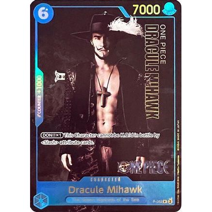 Dracule Mihawk (Premium Card Collection -Live Action Edition-) (P-052) - One Piece Promotion Cards Foil