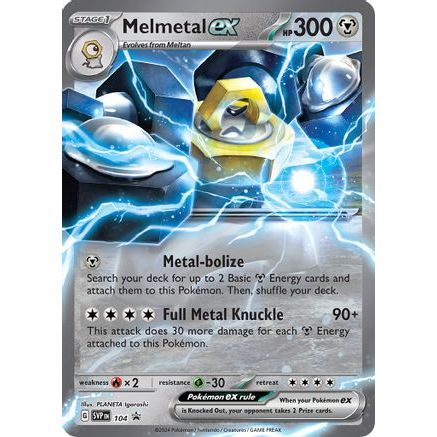 Melmetal ex - 104 104 - SV Scarlet & Violet Promo Cards Holofoil