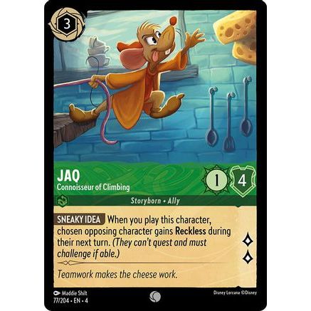 Jaq - Connoisseur of Climbing (77/204) - Ursulas Return Cold Foil