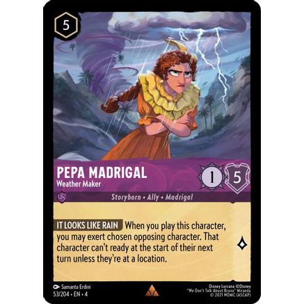 Pepa Madrigal - Weather Maker (53/204) - Ursulas Return Cold Foil