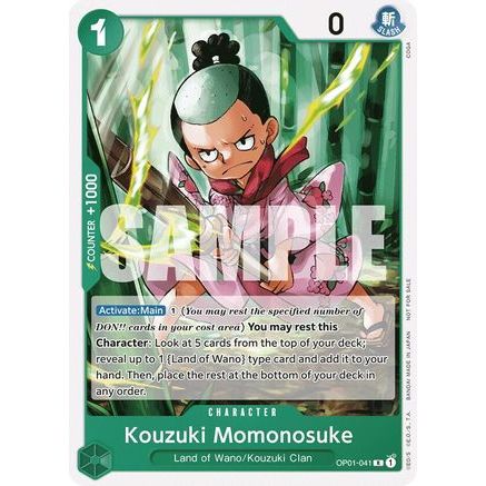 Kouzuki Momonosuke (Tournament Pack Vol. 7) (OP01-041) - One Piece Promotion Cards