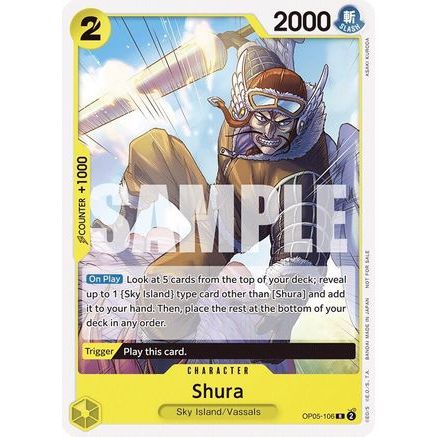 Shura (Tournament Pack Vol. 7) (OP05-106) - One Piece Promotion Cards