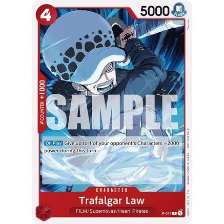 Trafalgar Law (Tournament Pack Vol. 7) (P-017) - One Piece Promotion Cards