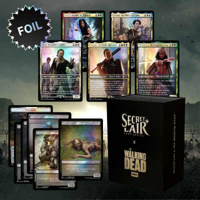 Magic the Gathering: Secret Lair: The Walking Dead - Foil Edition