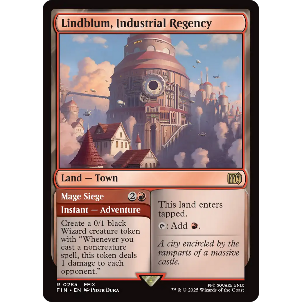 Lindblum, Industrial Regency // Mage Siege (FIN-285) - FINAL FANTASY