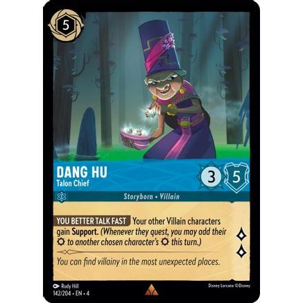 Dang Hu - Talon Chief (142/204) - Ursulas Return Cold Foil