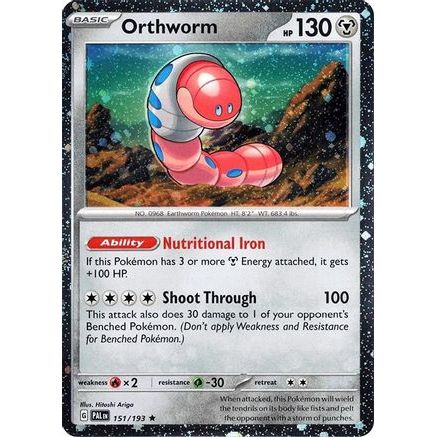 Orthworm - 151/193 (Cosmo Holo) 151 - Miscellaneous Cards & Products Holofoil