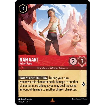 Namaari - Heir of Fang (117/204) - Ursulas Return Cold Foil
