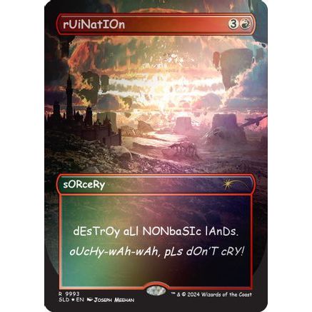 rUiNatIOn (Rainbow Foil) (SLD-9993) - Secret Lair Drop Series Foil