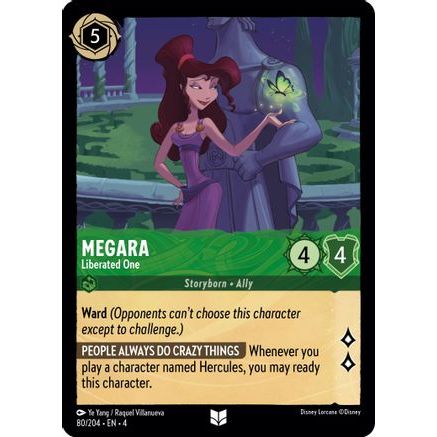 Megara - Liberated One (80/204) - Ursulas Return Cold Foil