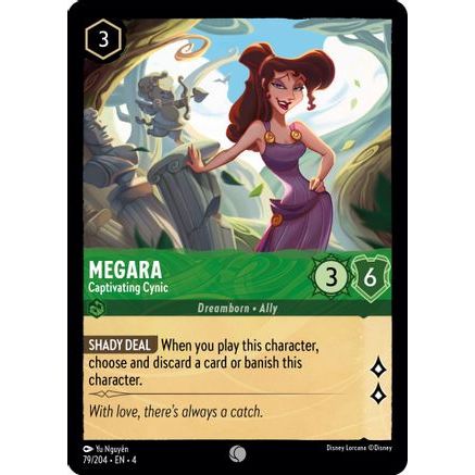 Megara - Captivating Cynic (79/204) - Ursulas Return Cold Foil