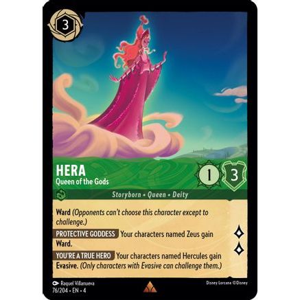 Hera - Queen of the Gods (76/204) - Ursulas Return Cold Foil