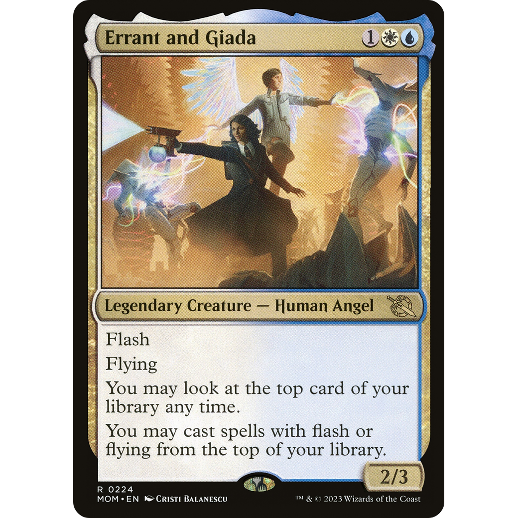 Errant and Giada (MOM-224) - March of the Machine Foil
